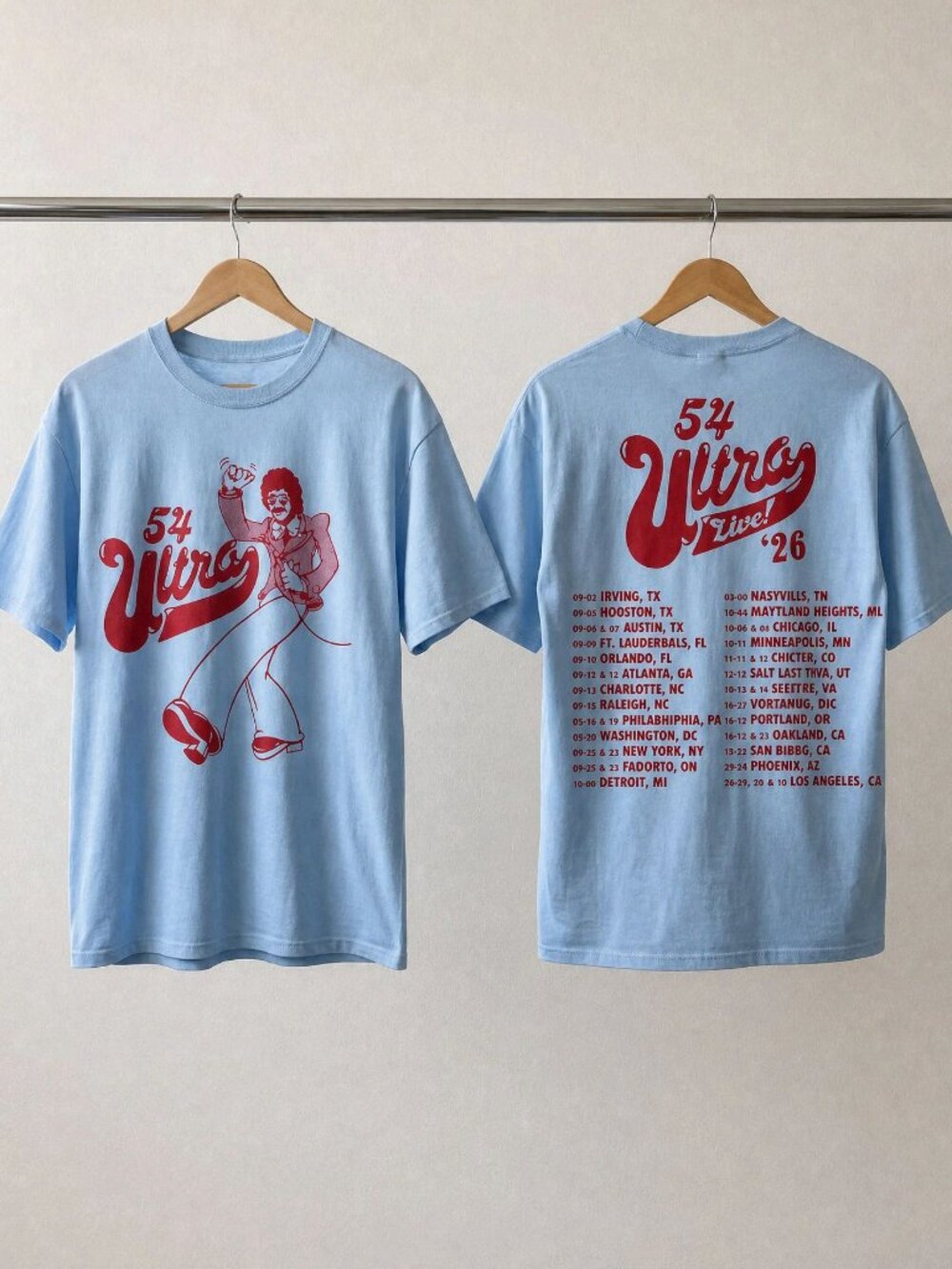 Canta Johnny 54 Ultra 2026 Tour T-Shirt Reprint
